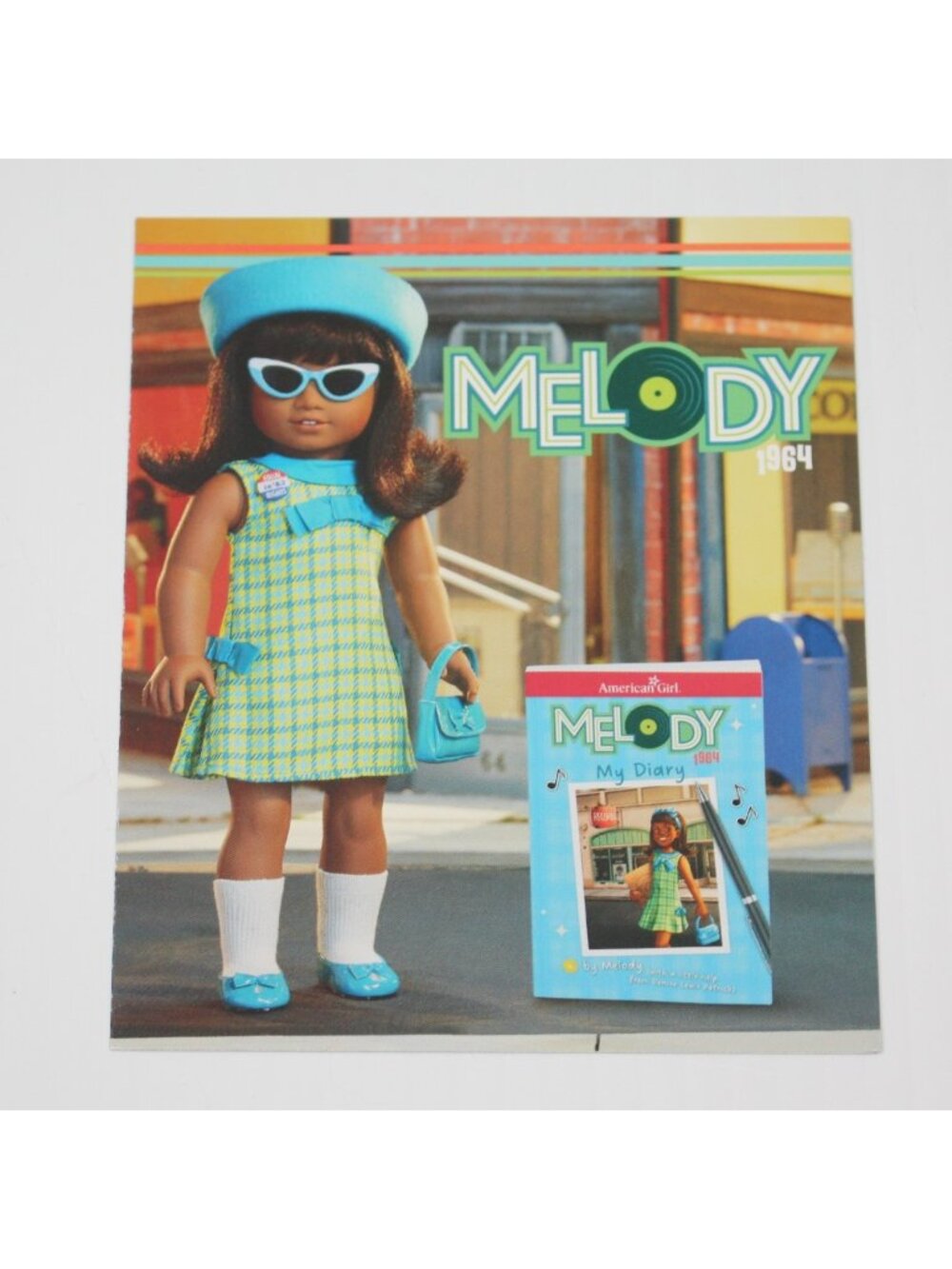 American Girl Melody's Salon Chair & Accessories Paper Insert Pamphlet Booklet